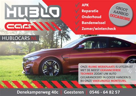 hublot auto geesteren|Hublo cars .